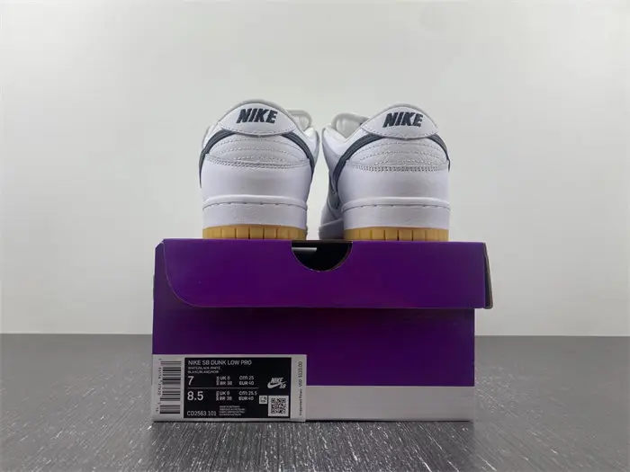 Nike SB Dunk Low Pro White Gum 