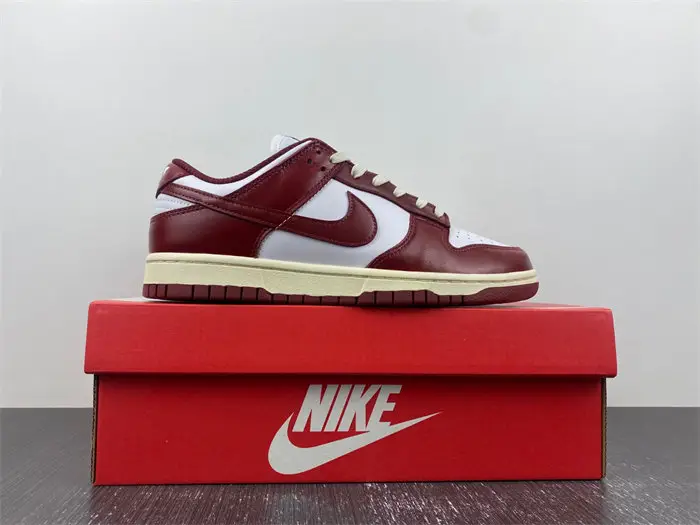 Nike Dunk Low PRM Vintage Team Red 