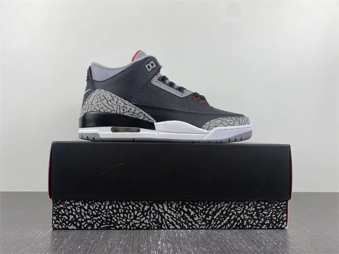 Jordan 3 Retro Black Cement 