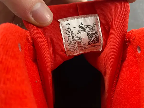 Jordan 9 Retro Chile Red CT8019 