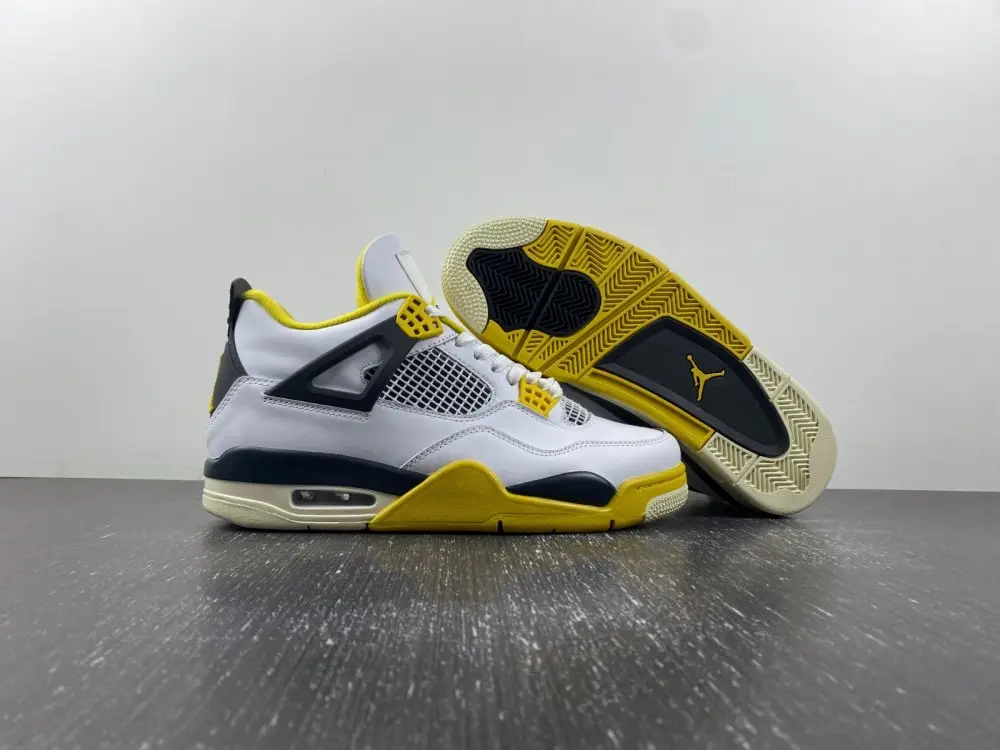 Air Jordan 4 yellow 