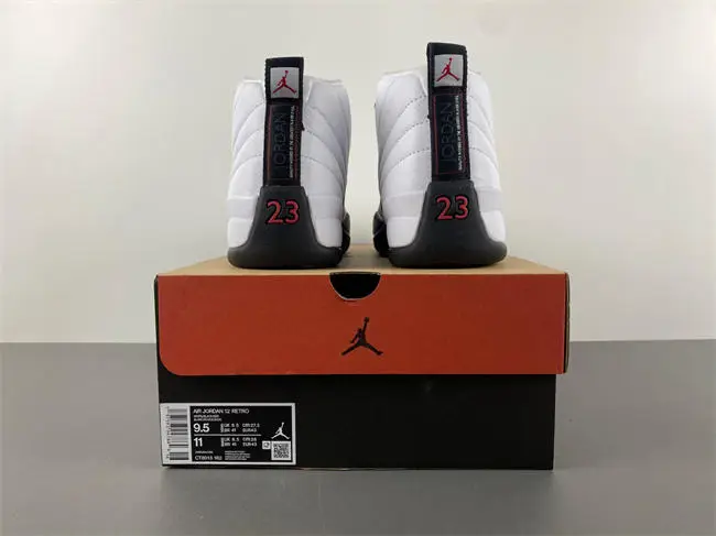 Air Jordan 12 Retro Red Taxi Flip 