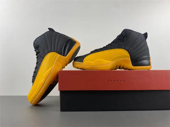 Air Jordan 12 Retro Black University Gold