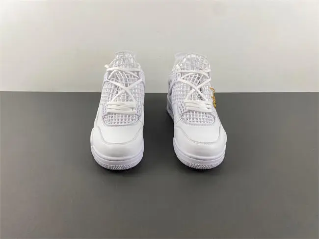 Air Jordan 4 Retro Net White 