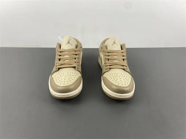 Air Jordan 1 Low Rattan Sail Desert Camo 