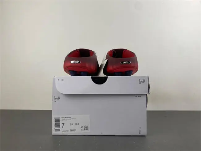Nike Mind 001 'Team Red' 按摩拖鞋 团队红色 货号 