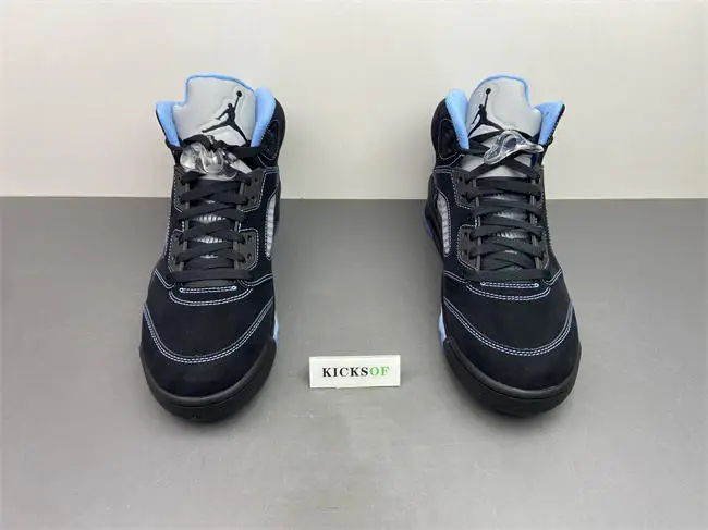 Air Jordan 5 Retro 2026 'Black University Blue' 