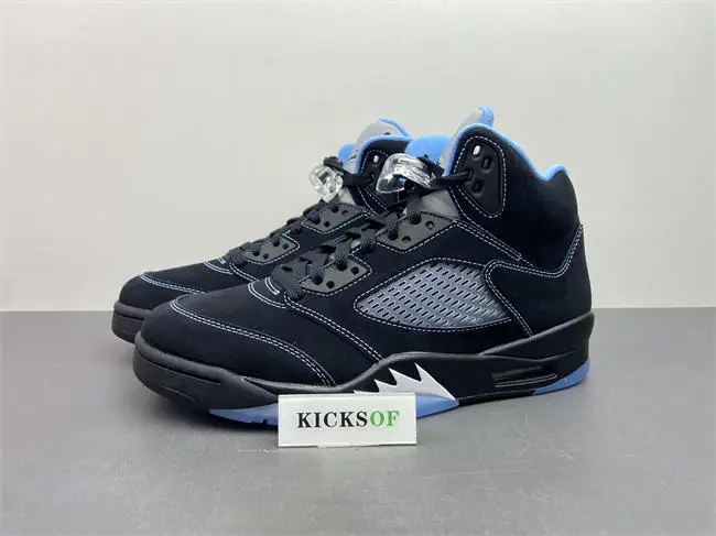 Air Jordan 5 Retro 2026 'Black University Blue'