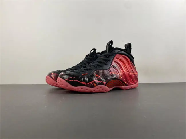 Stranger Things x Nike Air Foamposite One Premium QS 'Black Bright Crimson'